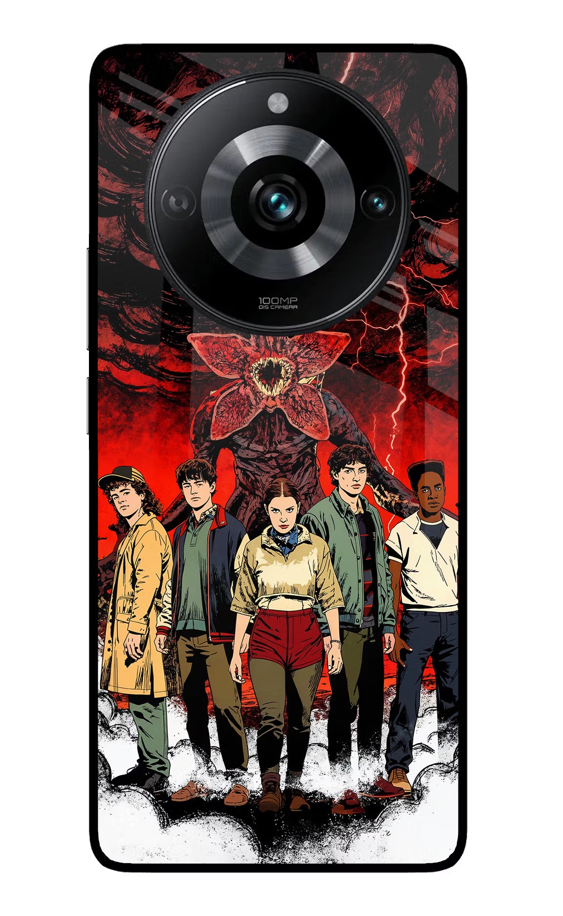 Ordinary Things Characters Realme 11 Pro/Pro+ 5G Glass Case Back Cover by Casekaro