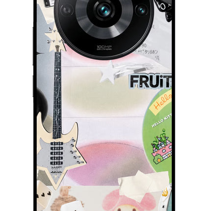 Softcore case Realme 11 Pro/Pro+ 5G Glass Case Back Cover by Casekaro