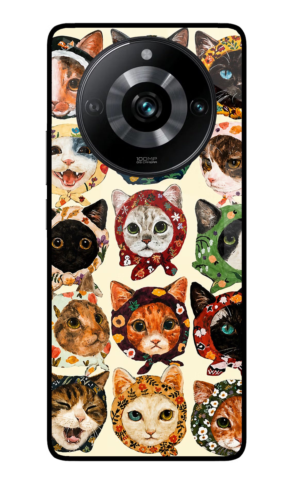 Cool Cat Realme 11 Pro/Pro+ 5G Glass Case