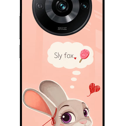 Judy Charm Realme 11 Pro/Pro+ 5G Glass Case Back Cover by Casekaro