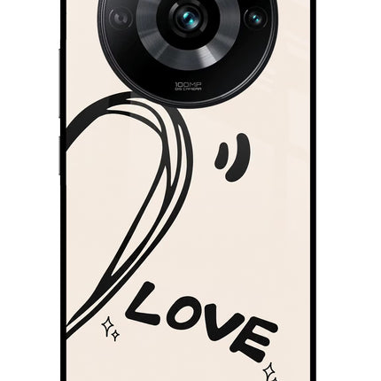Soul Line Realme 11 Pro/Pro+ 5G Glass Case Back Cover by Casekaro