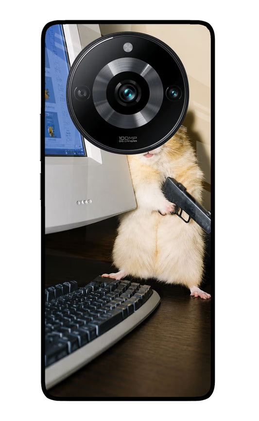Hacker Hamster Realme 11 Pro/Pro+ 5G Glass Case