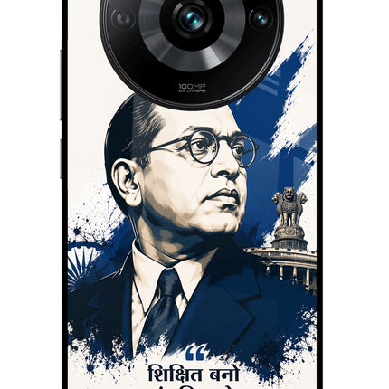Dr. Ambedkar Visionary Realme 11 Pro/Pro+ 5G Glass Case Back Cover by Casekaro