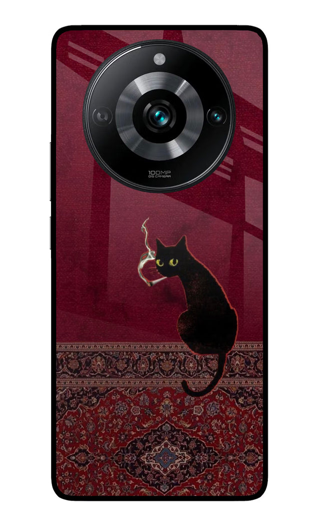Midnight Cat Realme 11 Pro/Pro+ 5G Glass Case