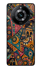 Folk Print Realme 11 Pro/Pro+ 5G Glass Case