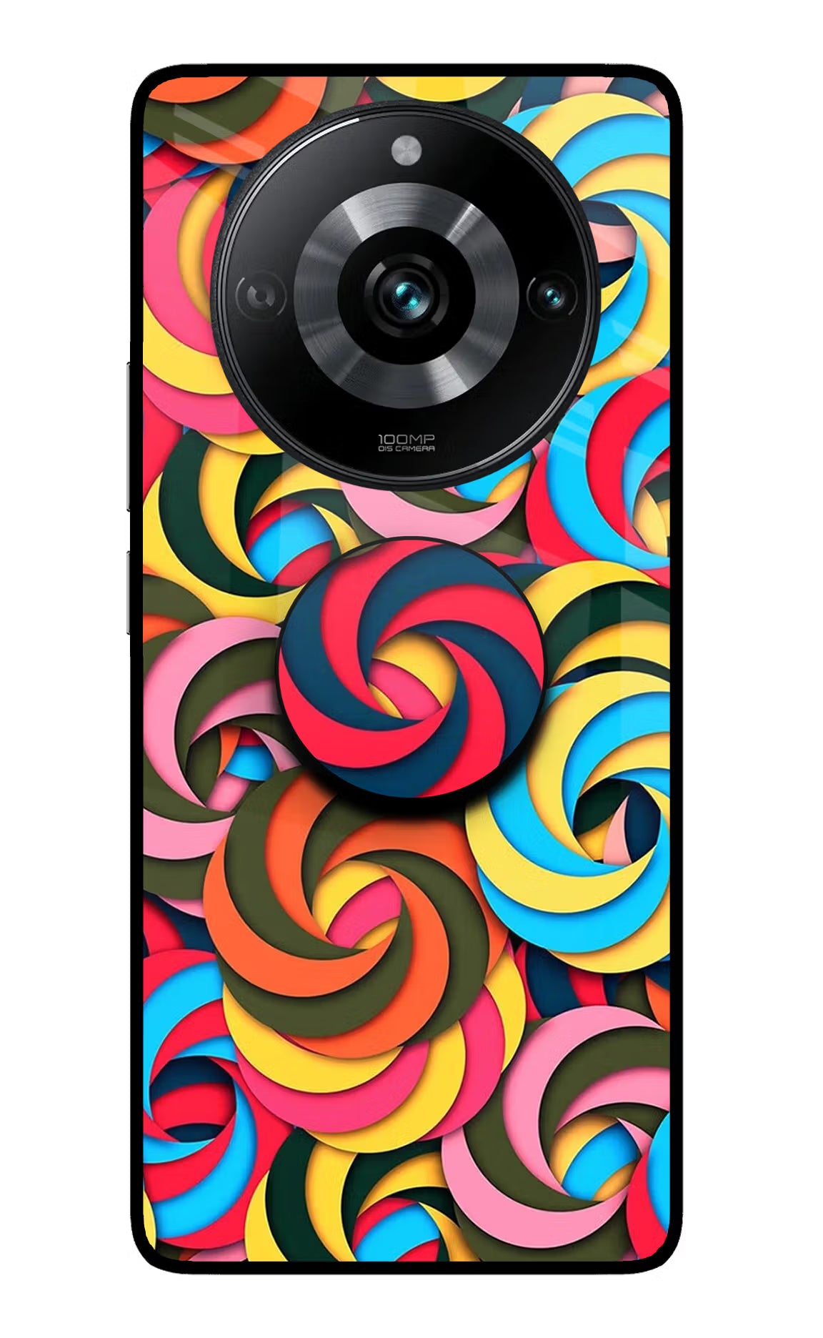 Spiral Pattern Realme 11 Pro/Pro+ 5G Glass Case