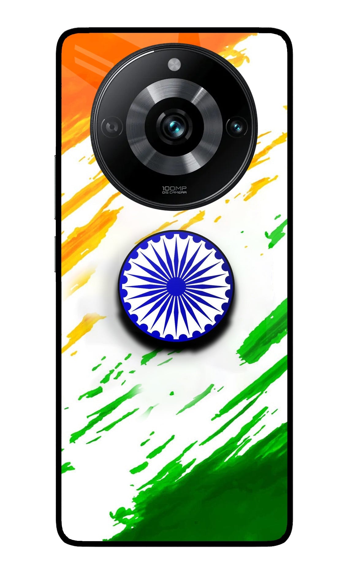 Indian Flag Ashoka Chakra Realme 11 Pro/Pro+ 5G Glass Case