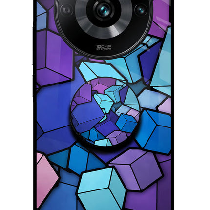 Cubic Abstract Realme 11 Pro/Pro+ 5G Pop Case by Casekaro