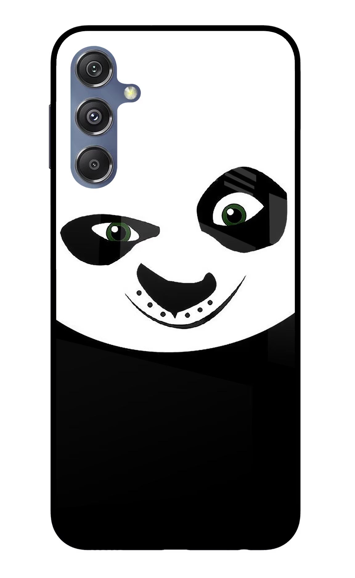Panda Samsung M34 5G/F34 5G Glass Case Back Cover by Casekaro