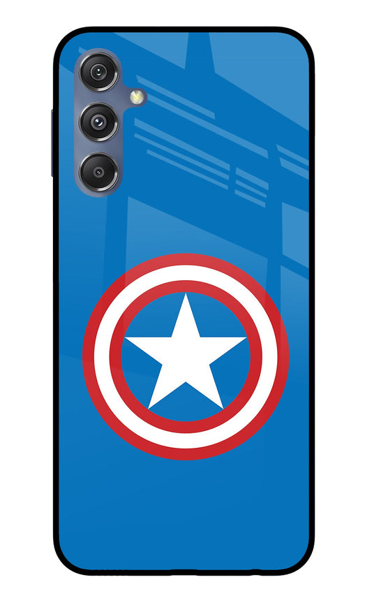 Captain America Logo Samsung M34 5G/F34 5G Glass Case