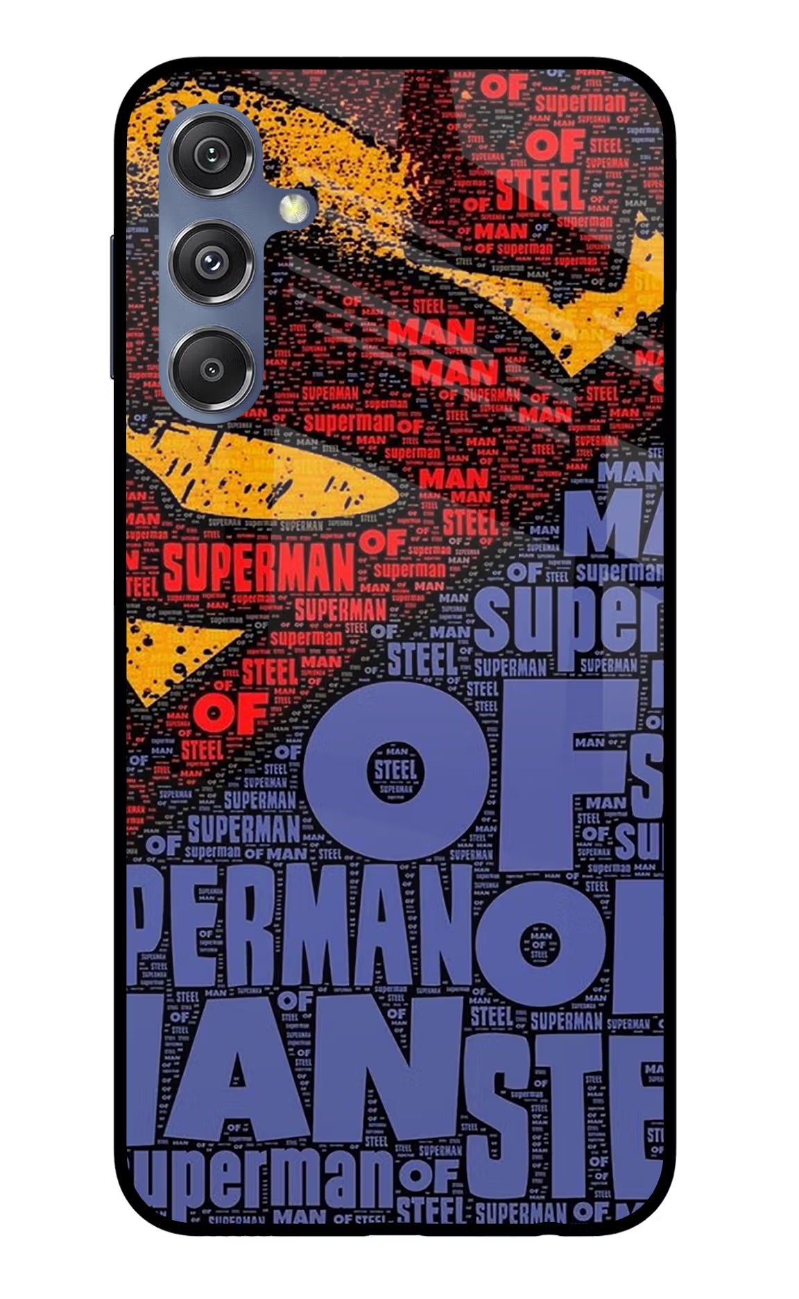 Superman Samsung M34 5G/F34 5G Glass Case Back Cover by Casekaro