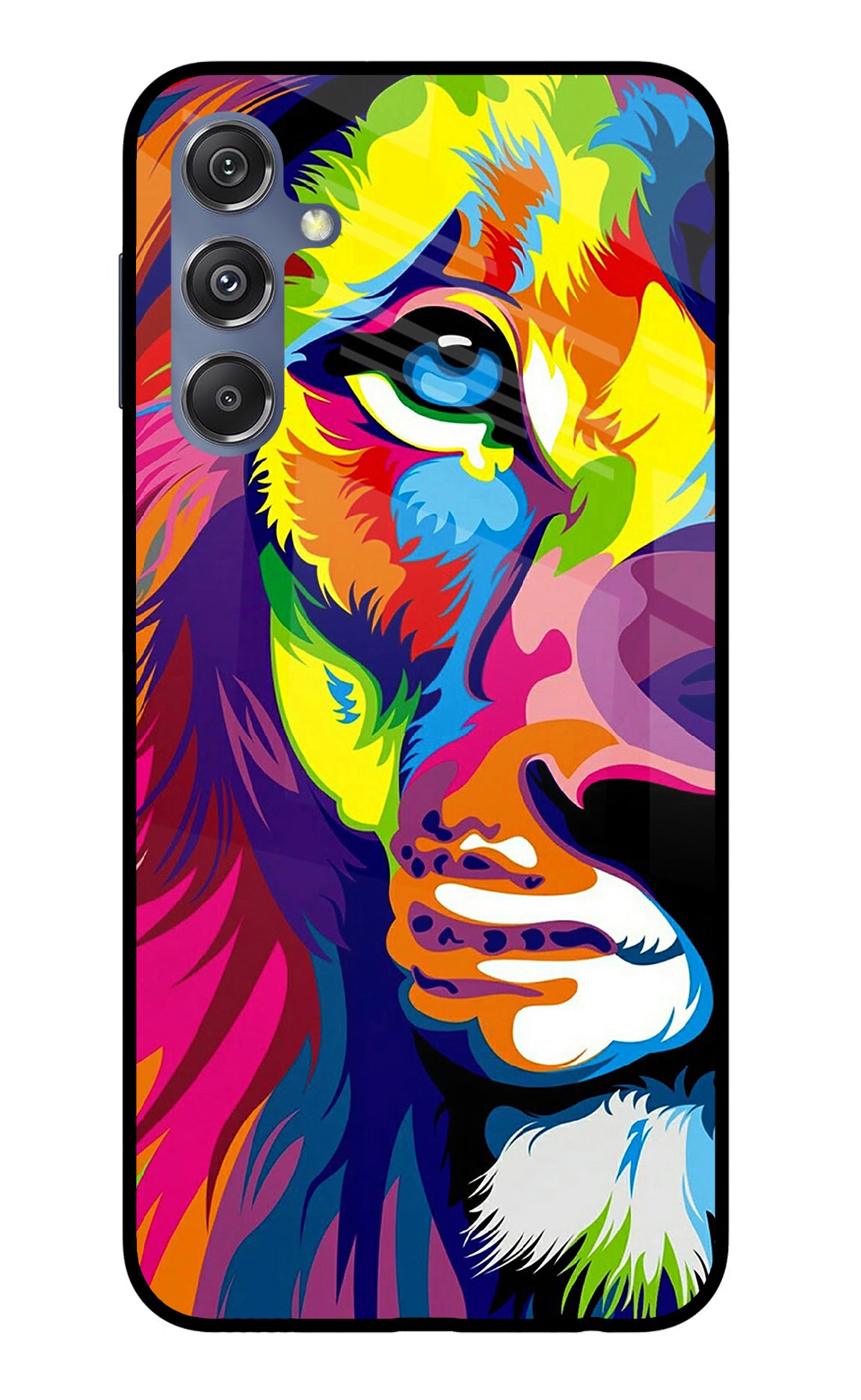 Lion Half Face Samsung M34 5G/F34 5G Back Cover