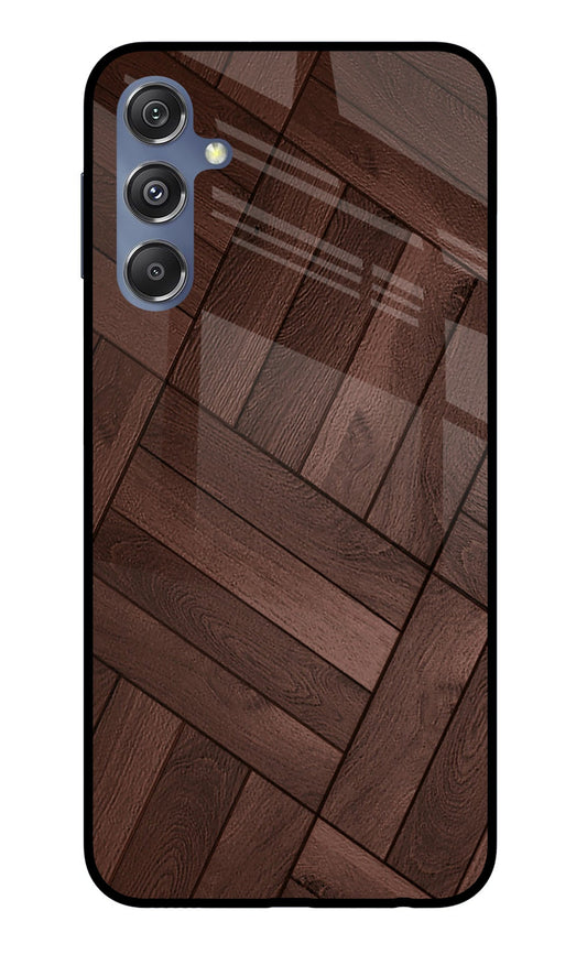Wooden Texture Design Samsung M34 5G/F34 5G Glass Case