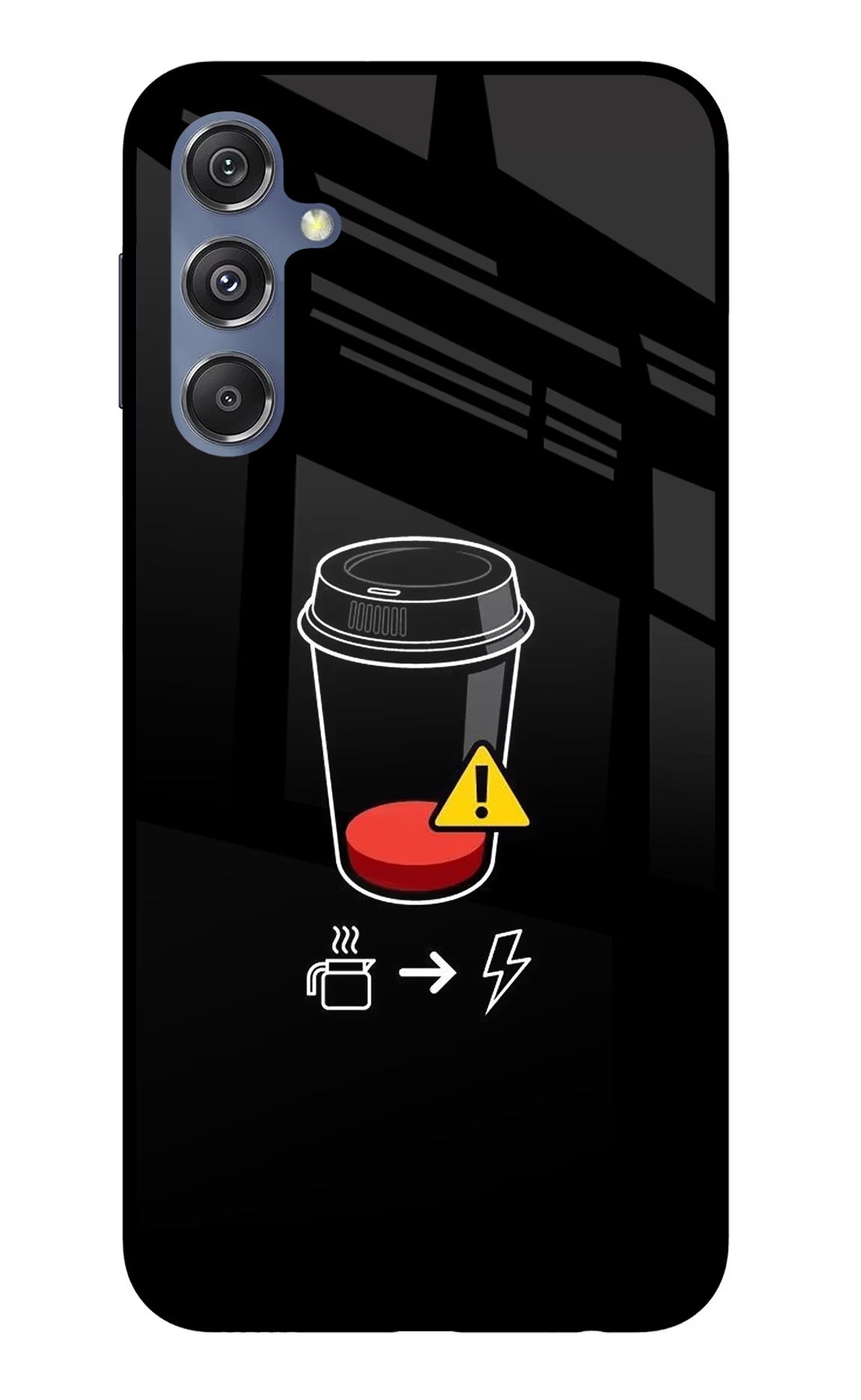 Coffee Samsung M34 5G/F34 5G Glass Case