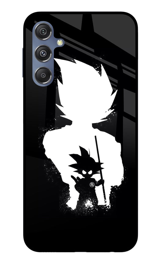 Goku Shadow Samsung M34 5G/F34 5G Glass Case