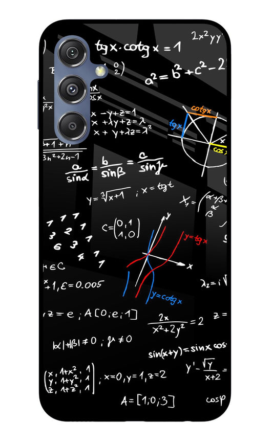 Mathematics Formula Samsung M34 5G/F34 5G Glass Case