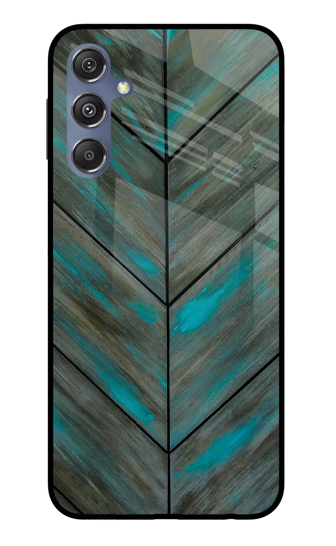 Pattern Samsung M34 5G/F34 5G Glass Case Back Cover by Casekaro