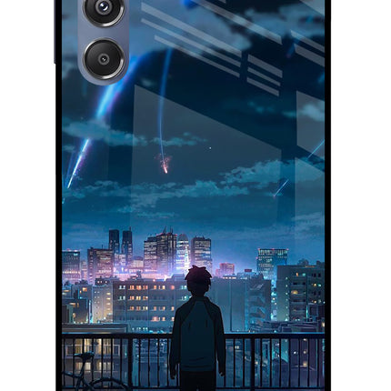 Anime Samsung M34 5G/F34 5G Glass Case Back Cover by Casekaro