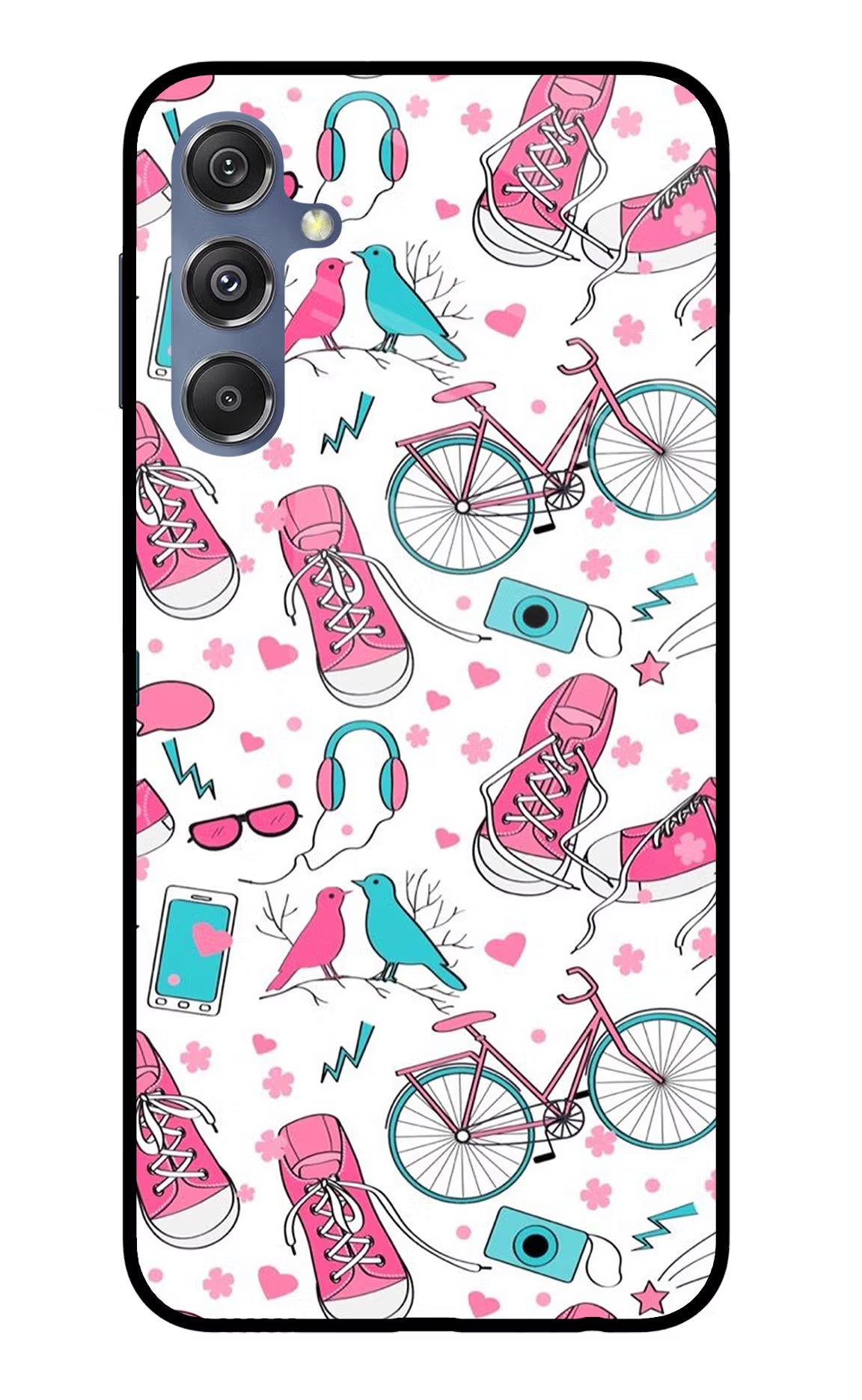 Artwork Samsung M34 5G/F34 5G Glass Case Back Cover by Casekaro