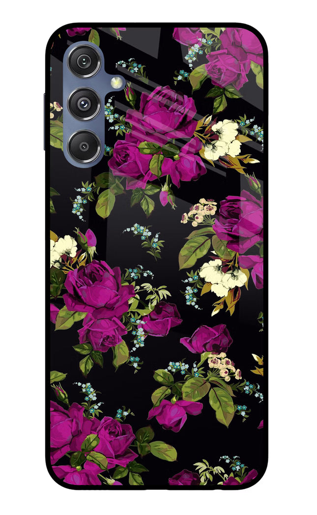 Flowers Samsung M34 5G/F34 5G Glass Case