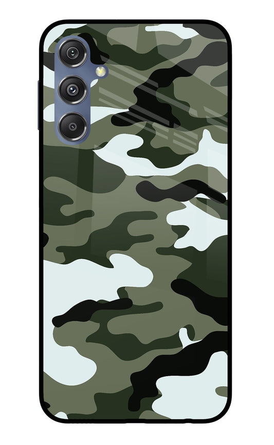 Camouflage Samsung M34 5G/F34 5G Glass Case