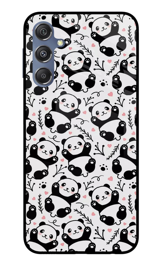 Cute Panda Samsung M34 5G/F34 5G Glass Case