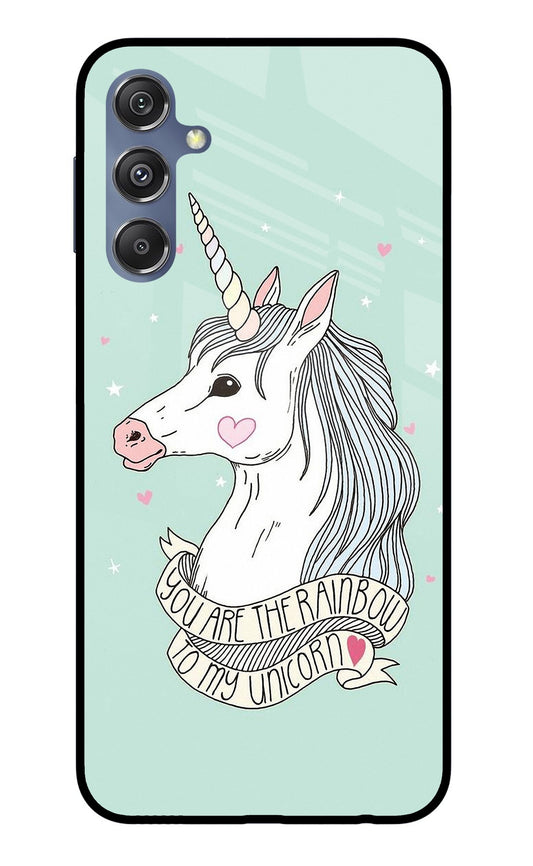 Unicorn Wallpaper Samsung M34 5G/F34 5G Glass Case