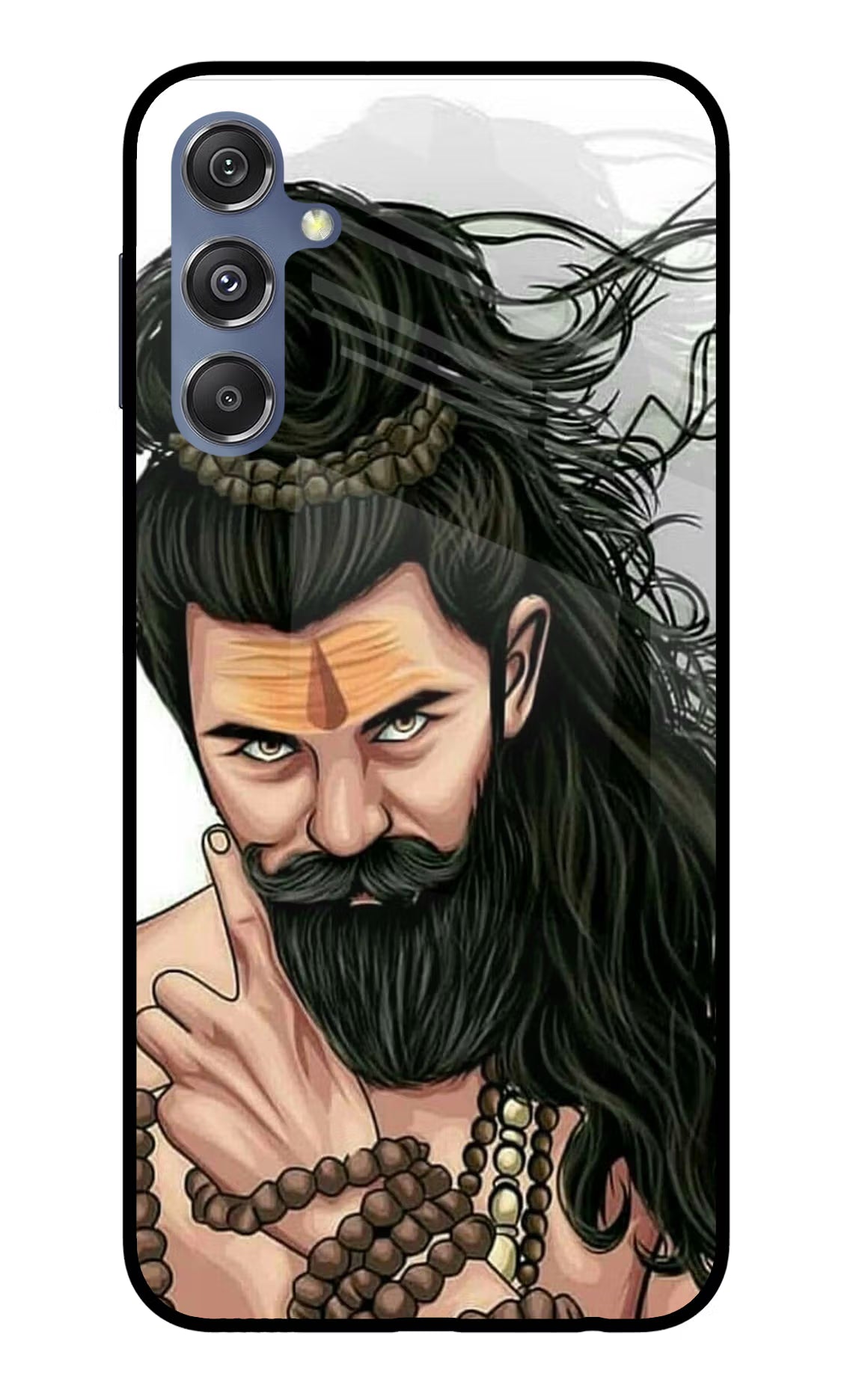 Mahadev Samsung M34 5G/F34 5G Glass Case Back Cover by Casekaro