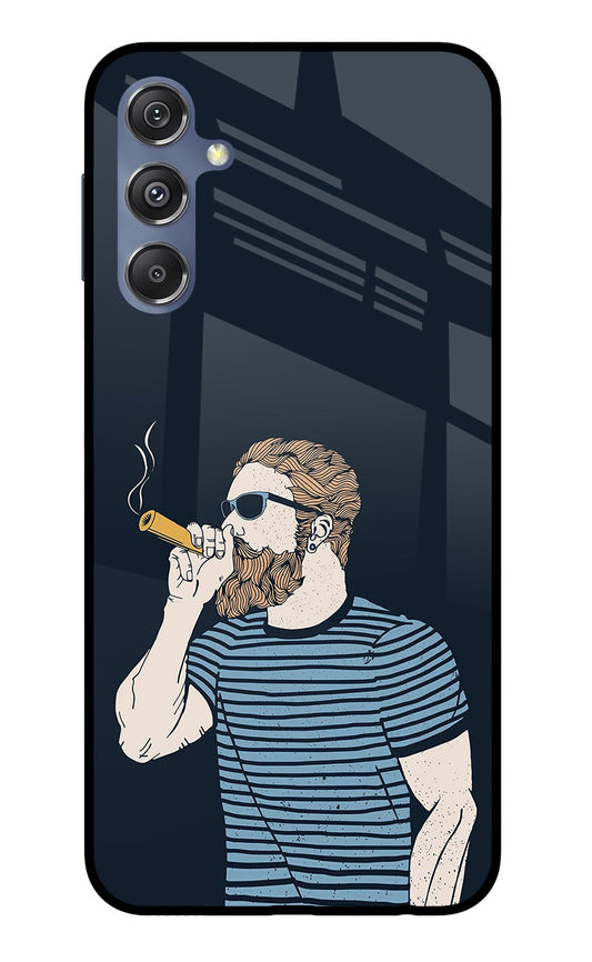 Smoking Samsung M34 5G/F34 5G Glass Case