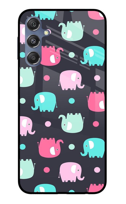 Elephants Samsung M34 5G/F34 5G Glass Case