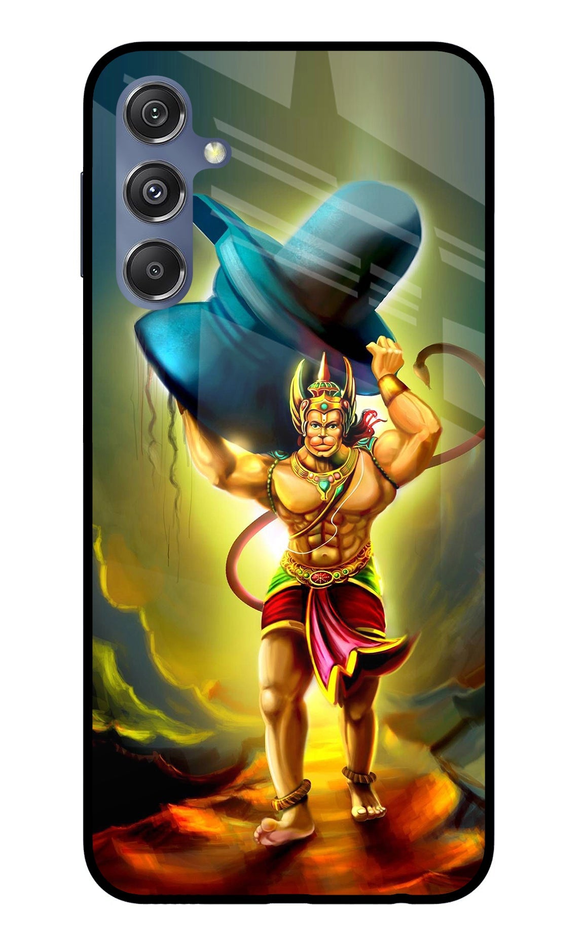 Lord Hanuman Samsung M34 5G/F34 5G Glass Case