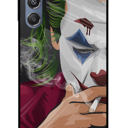 Joker Smoking Samsung M34 5G/F34 5G Glass Case Back Cover by Casekaro