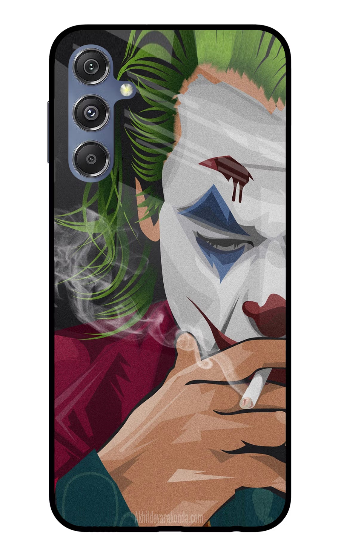 Joker Smoking Samsung M34 5G/F34 5G Glass Case Back Cover by Casekaro