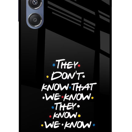 FRIENDS Dialogue Samsung M34 5G/F34 5G Glass Case
