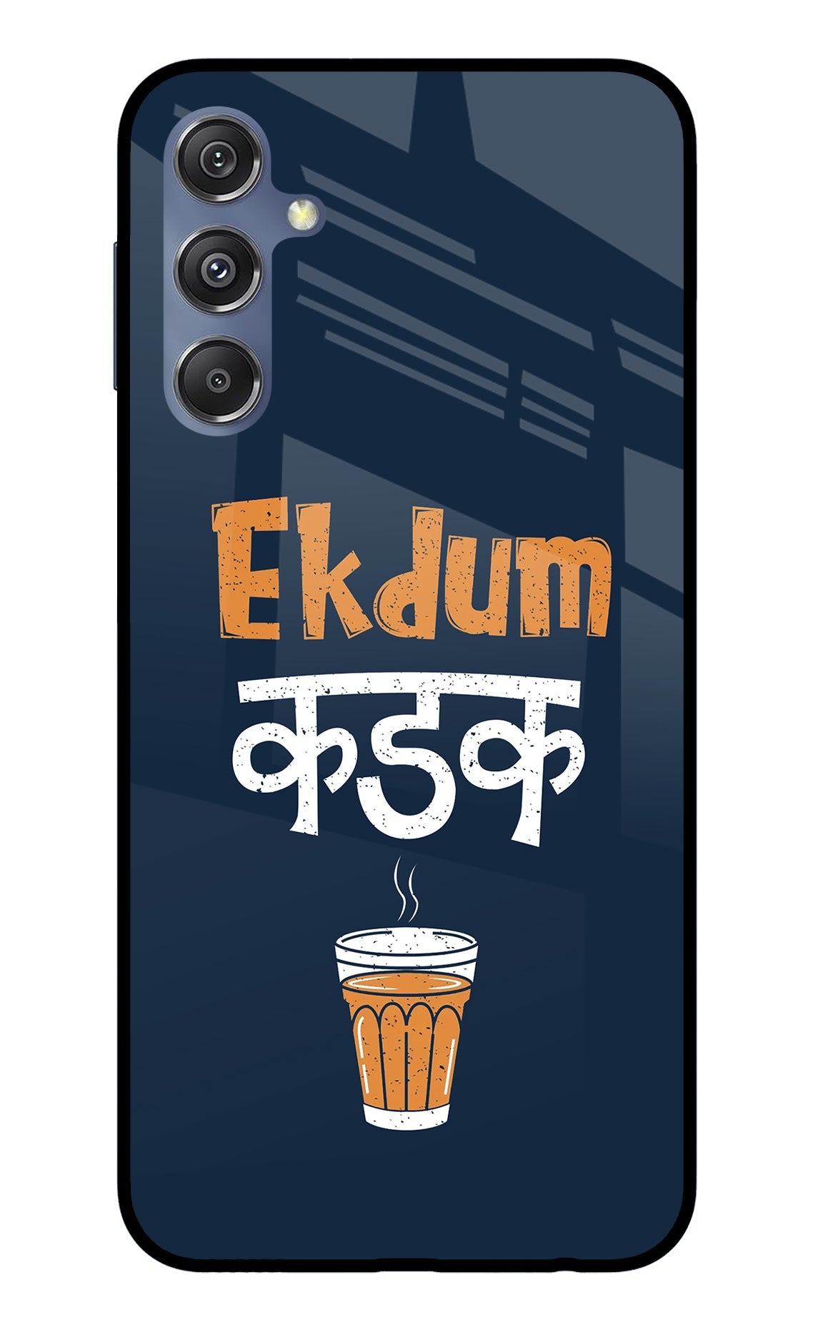 Ekdum Kadak Chai Samsung M34 5G/F34 5G Glass Case