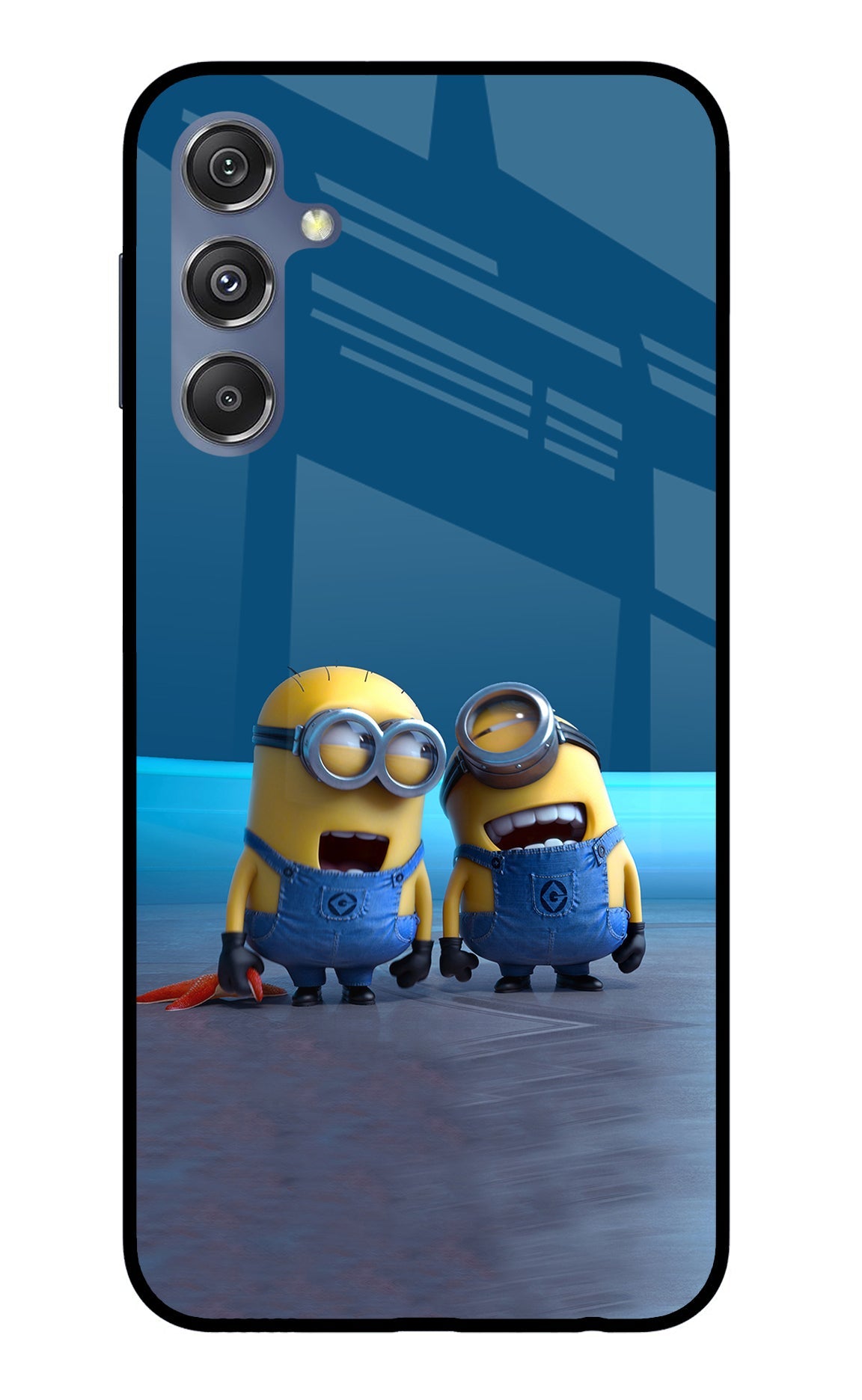 Minion Laughing Samsung M34 5G/F34 5G Glass Case