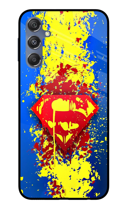 Superman logo Samsung M34 5G/F34 5G Glass Case