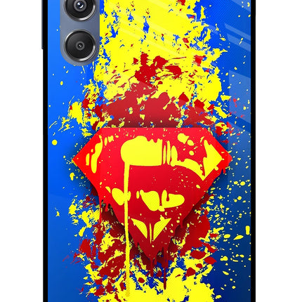 Superman logo Samsung M34 5G/F34 5G Glass Case