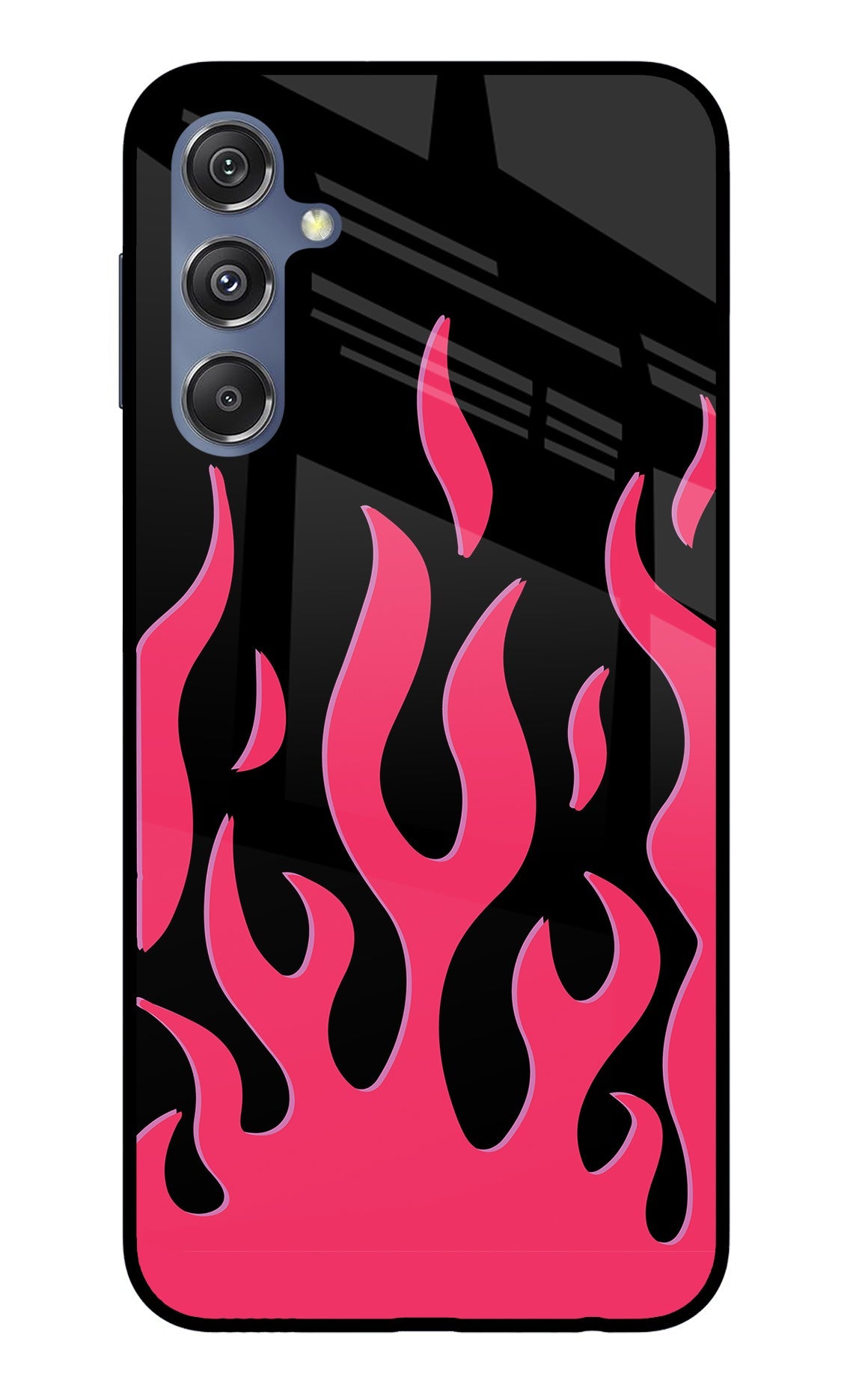 Fire Flames Samsung M34 5G/F34 5G Glass Case