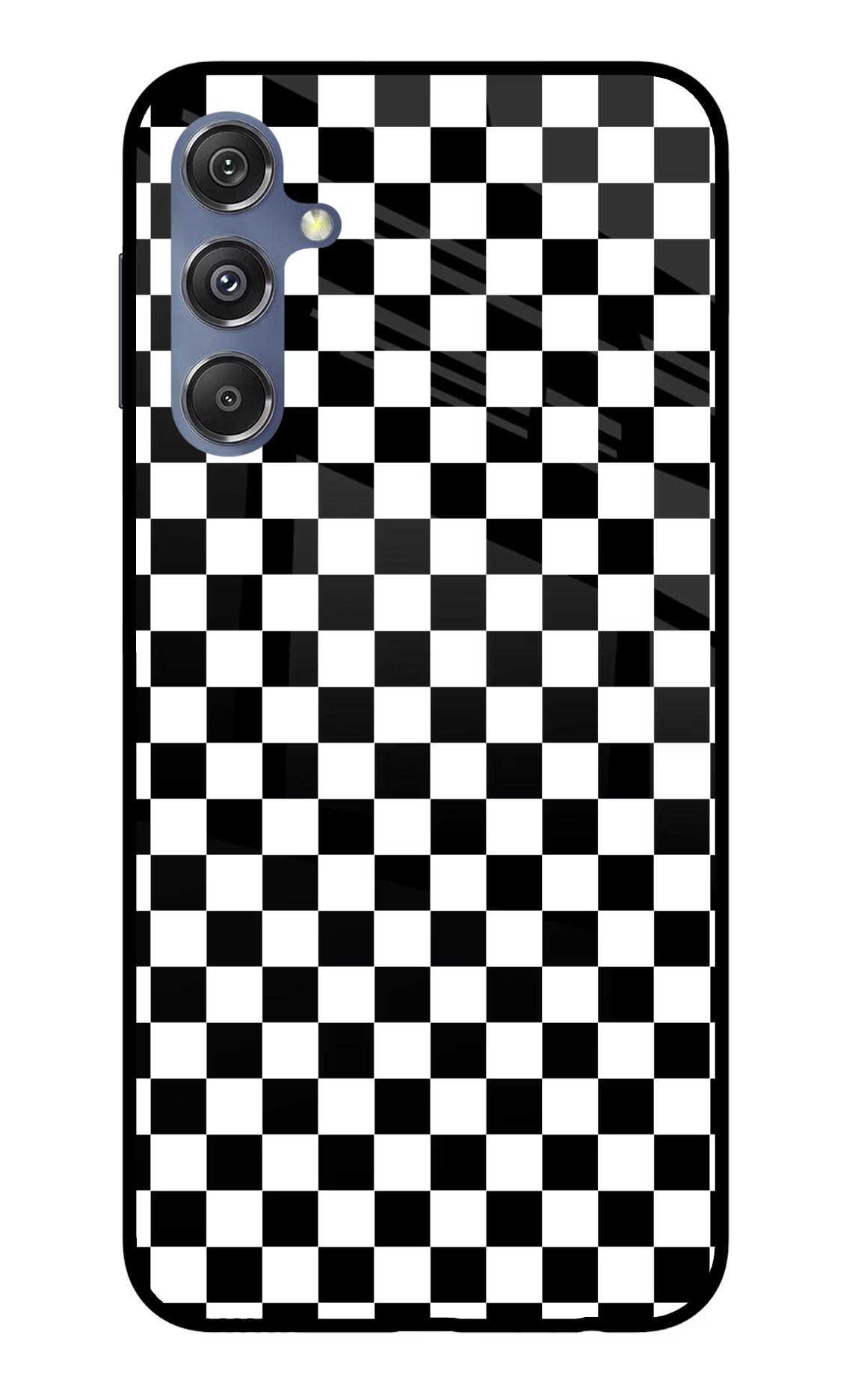 Chess Board Samsung M34 5G/F34 5G Glass Case Back Cover by Casekaro