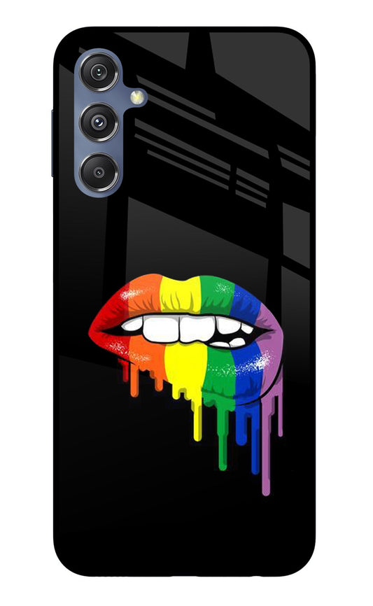Lips Biting Samsung M34 5G/F34 5G Glass Case