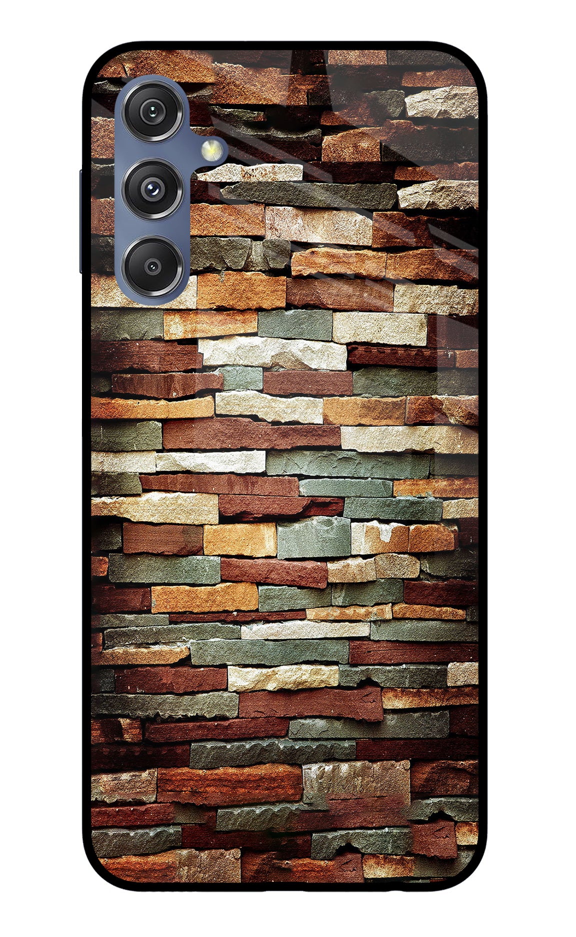 Bricks Pattern Samsung M34 5G/F34 5G Back Cover