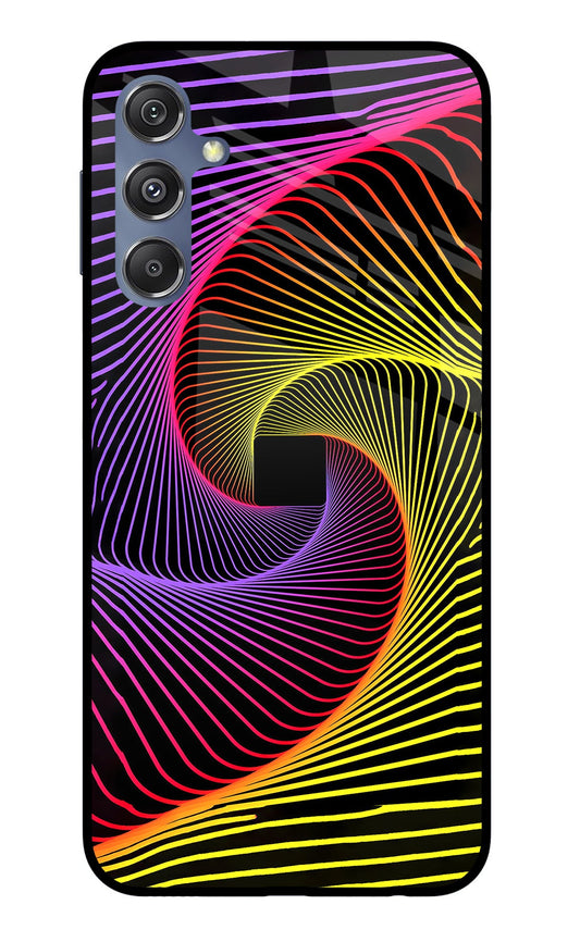 Colorful Strings Samsung M34 5G/F34 5G Glass Case