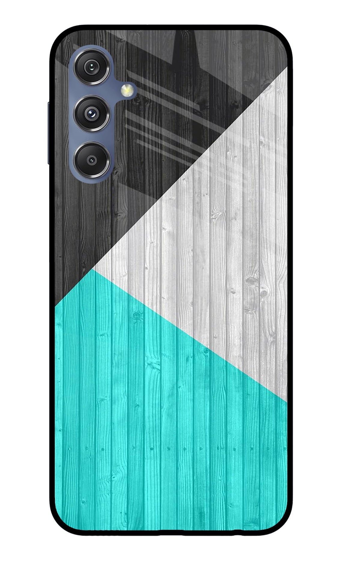 Wooden Abstract Samsung M34 5G/F34 5G Glass Case
