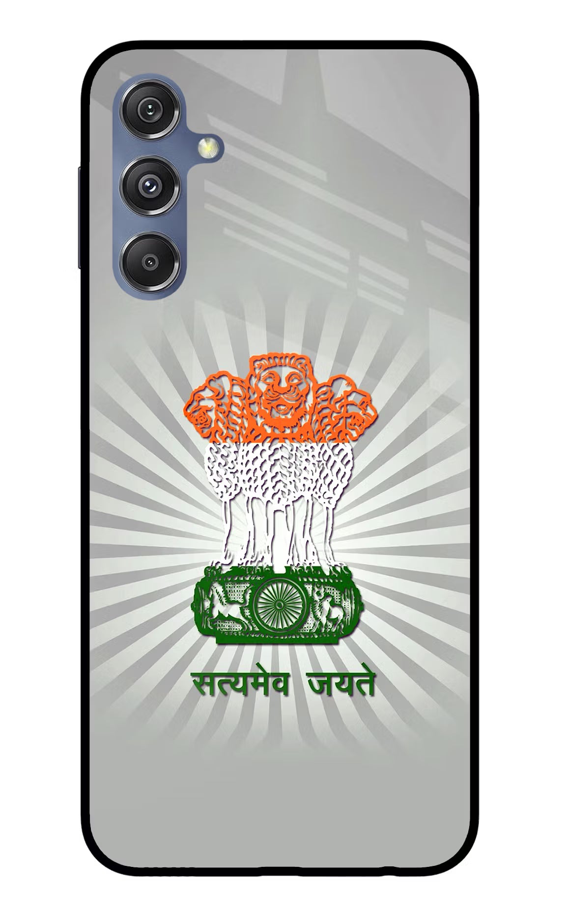 Satyamev Jayate Art Samsung M34 5G/F34 5G Glass Case