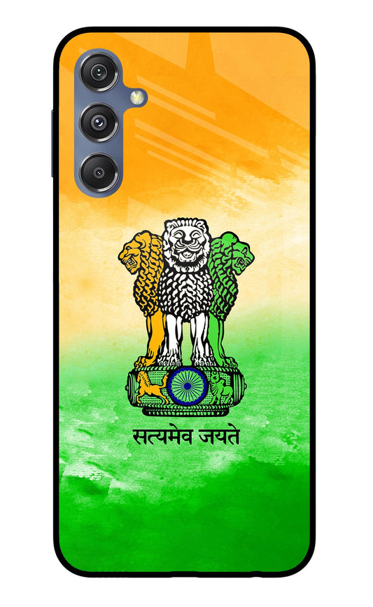 Satyamev Jayate Flag Samsung M34 5G/F34 5G Glass Case