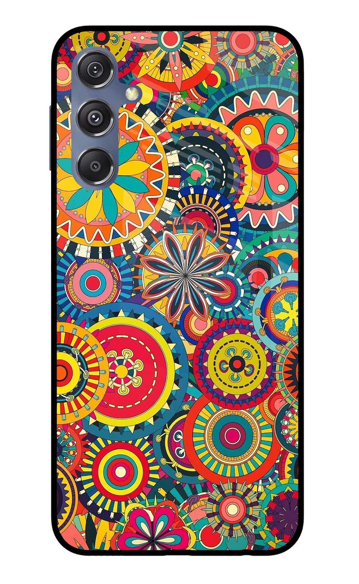 Gol Gol Art Samsung M34 5G/F34 5G Glass Case Back Cover by Casekaro