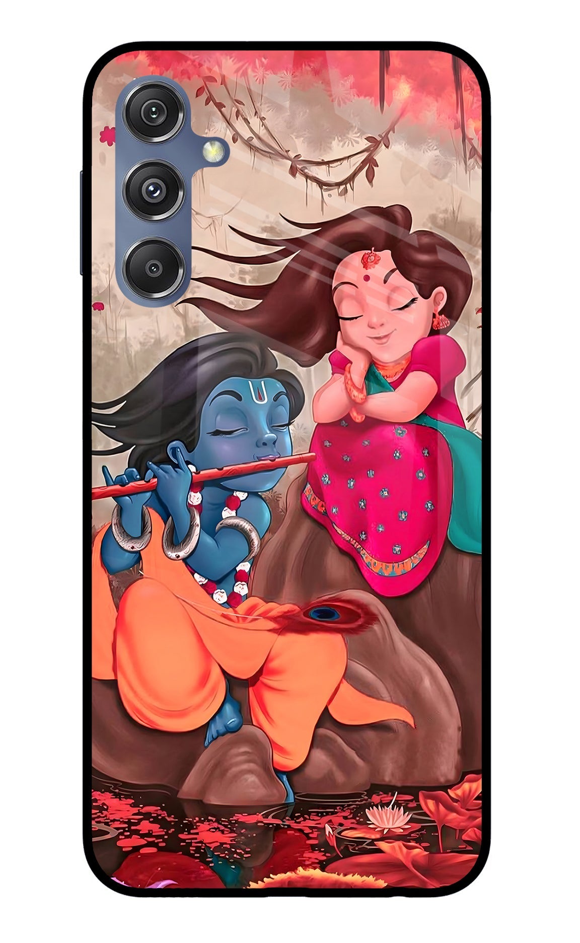 Radhe Krishna Samsung M34 5G/F34 5G Glass Case