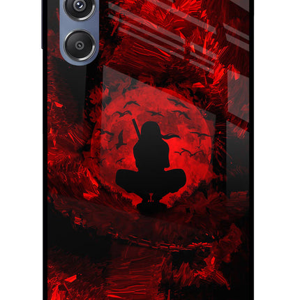 Itachi Uchiha Samsung M34 5G/F34 5G Glass Case Back Cover by Casekaro
