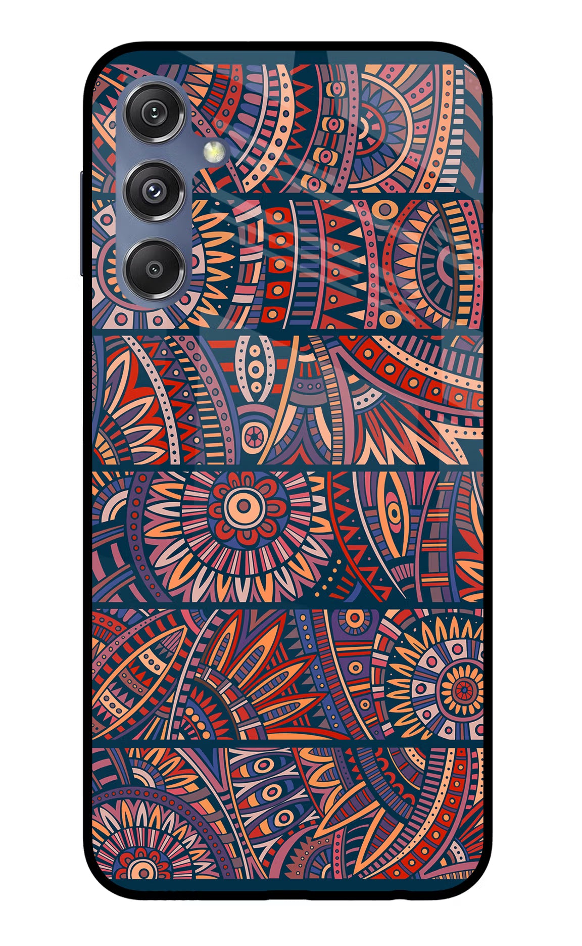 African Culture Design Samsung M34 5G/F34 5G Glass Case Back Cover by Casekaro